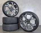 Original Audi 21 Zoll Felgen A6 S6 4K C8 Sommerreifen Sommerräder 4K0601025CA F2