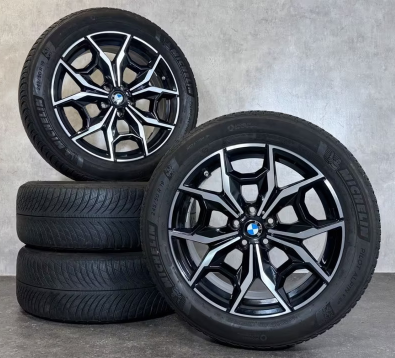 Original BMW X3 G01 X4 G02 19 Zoll Felgen Winterräder Winterreifen 887M DOT2023