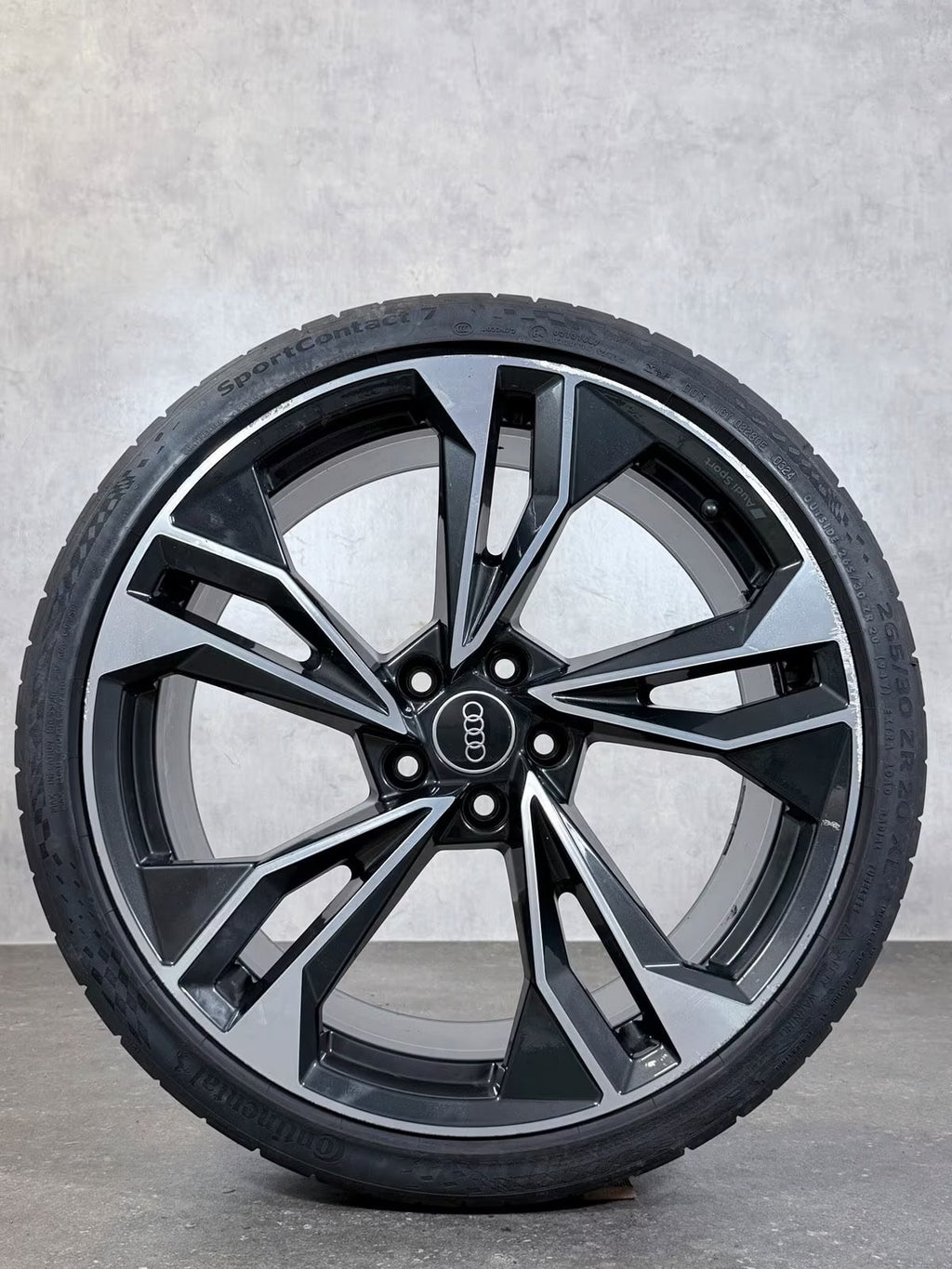 Original Audi A5 8W F5 B9 20 Zoll Polygon Alu-Felgen Sommerräder