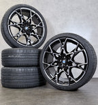 Neu Original BMW i5 G60 G61 Sommerräder 21 Zoll 943 M Y-Speiche 5A324F8