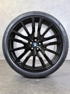 Original BMW M742 22 Zoll X5 G05 X6 G06 Sommerräder Styling M Doppelspeiche 742