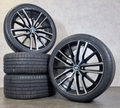 Original BMW X5 G05 X6 G06 M742 22 Zoll Sommerräder Alufelgen Doppelspeiche 742M