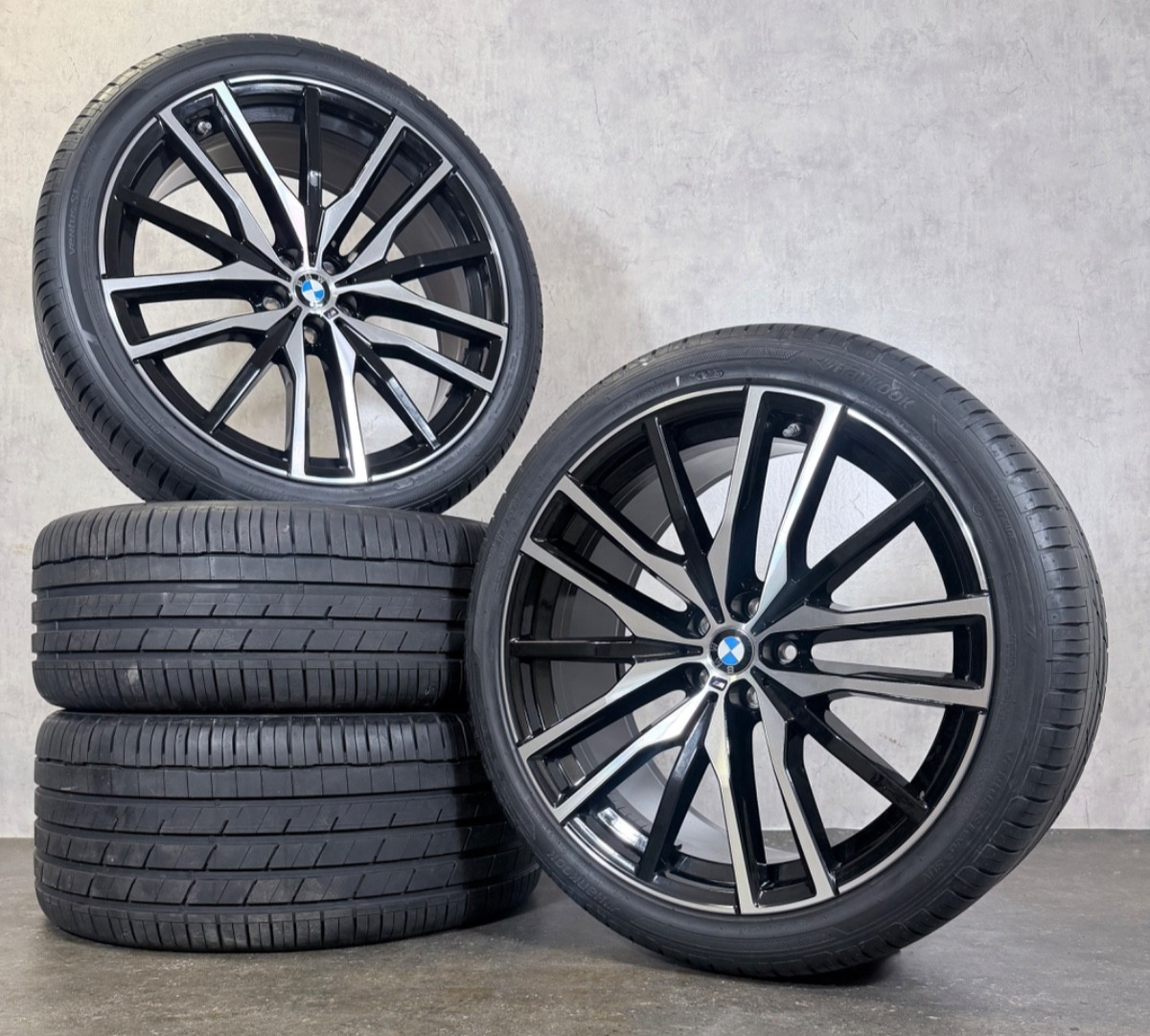 Original BMW X5 G05 X6 G06 M742 22 Zoll Sommerräder Alufelgen Doppelspeiche 742M