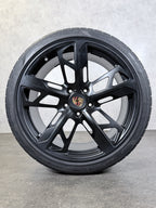 21" ORIG. PORSCHE TAYCAN CROSS TURISMO 4S TURBO S SOMMERRÄDER 9J1073660L BLACK