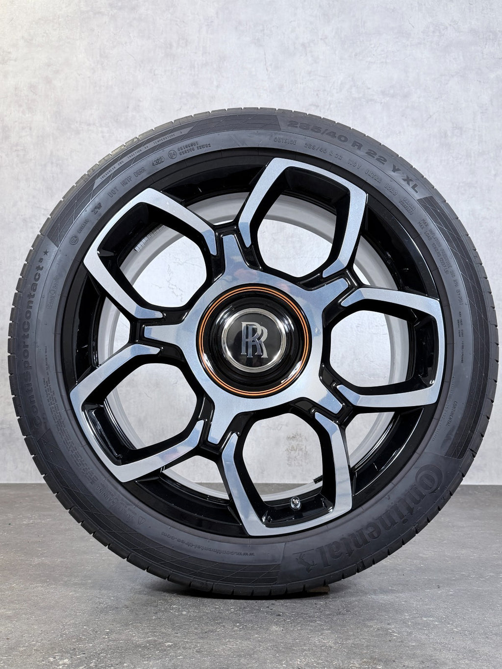 ROLLS-ROYCE CULLINAN BLACK BADGE Räder Satz Wheels Set 22 Zoll