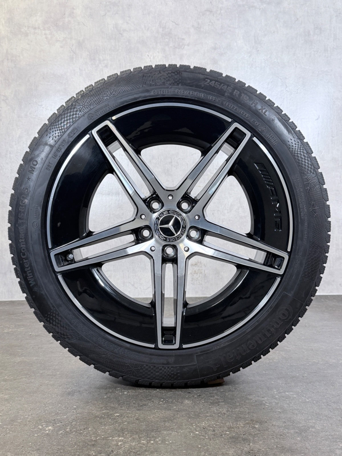 Mercerdes 19 Zoll E Klasse W214 S214 AMG Winterräder A2144010300/0400  ORIGINAL