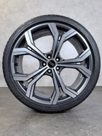 Original Audi 21 Zoll Felgen A6 S6 4K C8 Sommerreifen Sommerräder 4K0601025CA F2