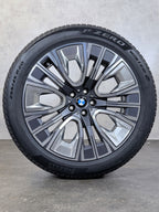Original BMW 7er G70 i7 G70 X3 G45 Alufelgen Winterräder 20 Zoll 906 5A19DE6 RDK