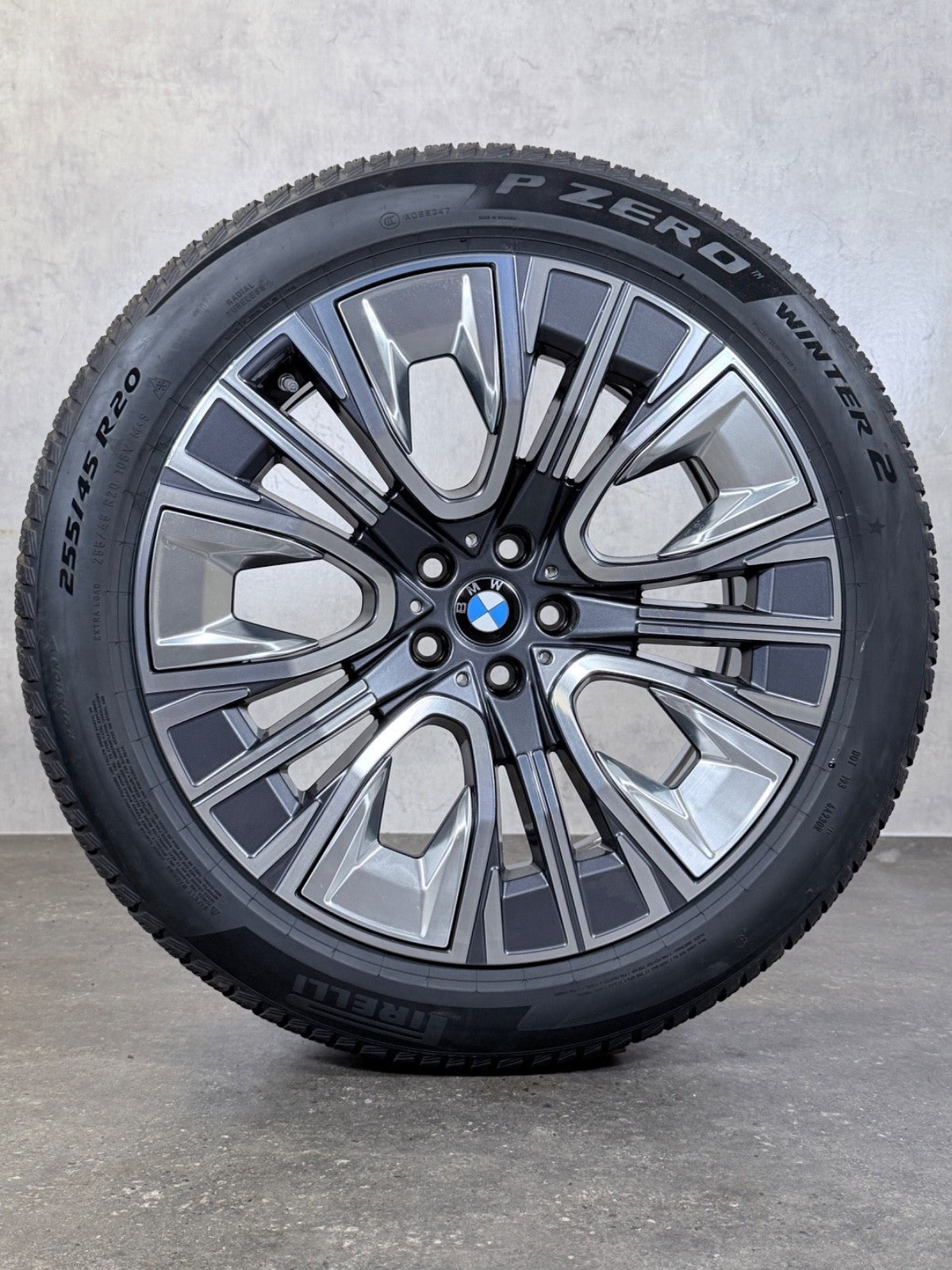 Original BMW 7er G70 i7 G70 X3 G45 Alufelgen Winterräder 20 Zoll 906 5A19DE6 RDK