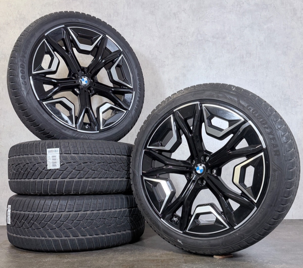 Original BMW iX 22 Zoll Felgen Winterräder i20 1021 5A02659 Winterreifen!
