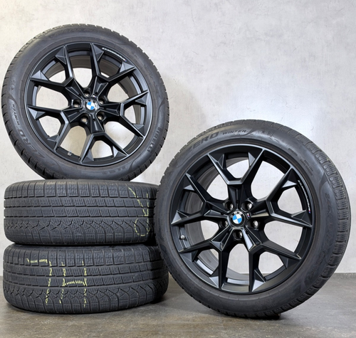 BMW 5er i5 Winterräder 19 Zoll G60 G61 Felgen Styling 942 M 5A324F4 schwarz