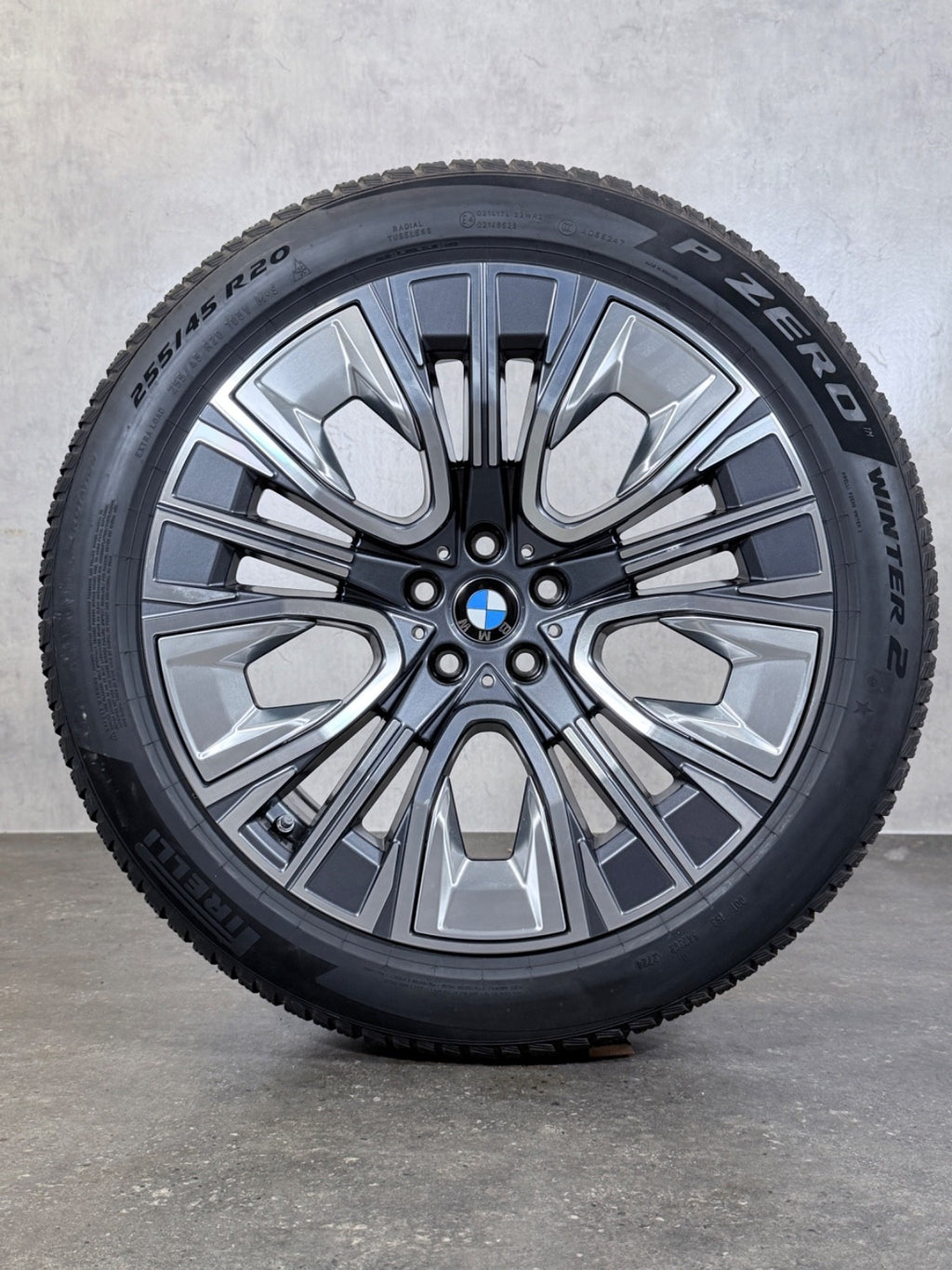 Original BMW 7er G70 i7 G70 X3 G45 Alufelgen Winterräder 20 Zoll 906 5A19DE6 RDK