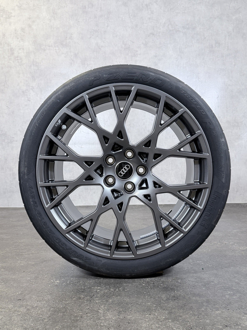 4x original Sommerräder 19 Zoll Audi RS3 A3 8GY RDKS Sliks Reifen Performance