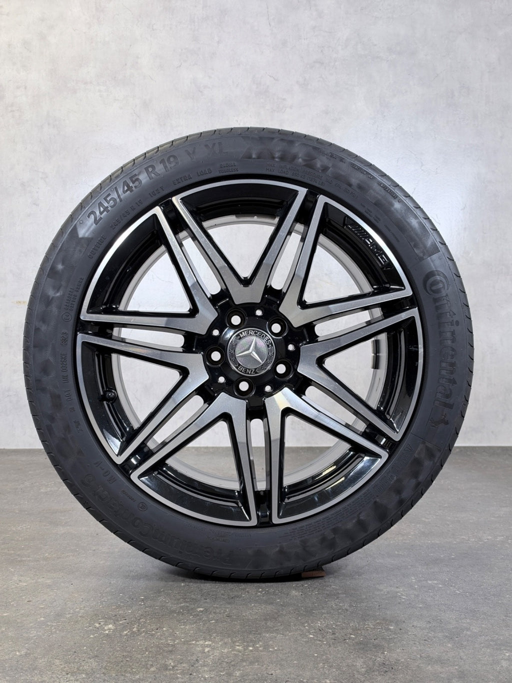 Mercedes V-Klasse AMG Sommerräder 19 Zoll W447 Felgen A4474015100 schwarz