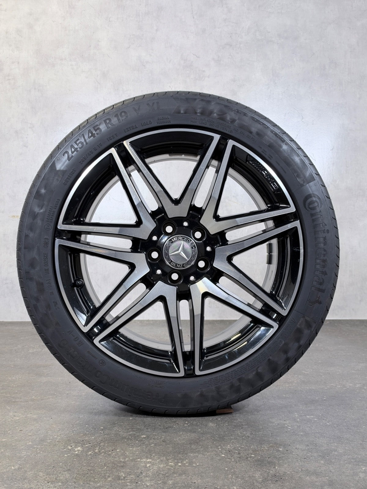 Mercedes V-Klasse AMG Sommerräder 19 Zoll W447 Felgen A4474015100 schwarz