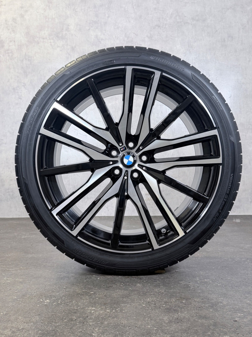 Original BMW X5 G05 X6 G06 M742 22 Zoll Sommerräder Alufelgen Doppelspeiche 742M