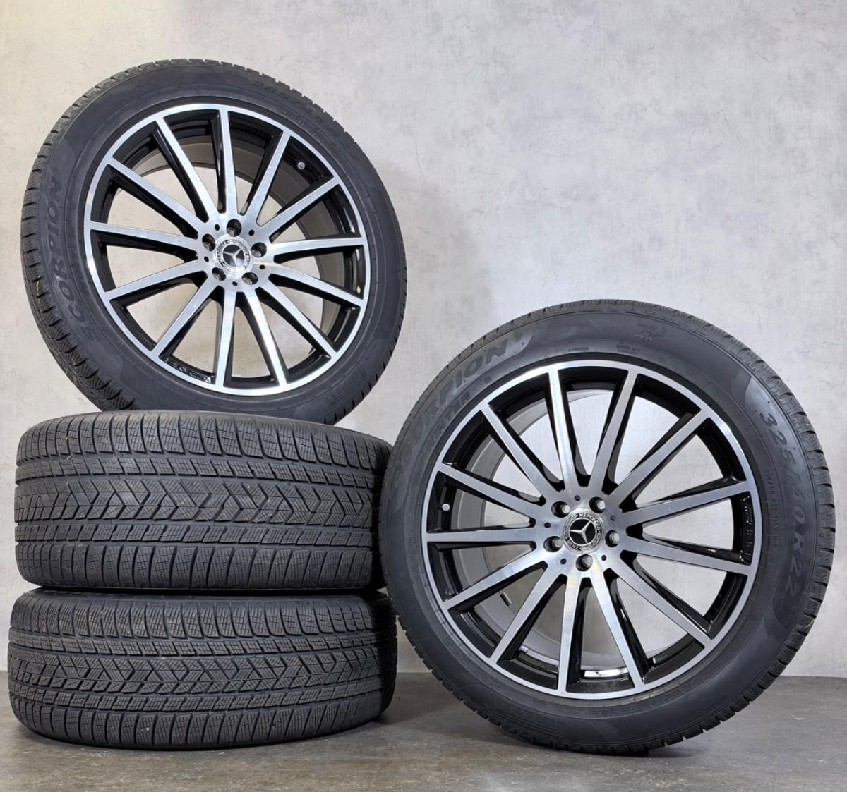 Original Mercedes GLS X167 22 Zoll AMG Winterräder A1674017500 DOT24 7mm