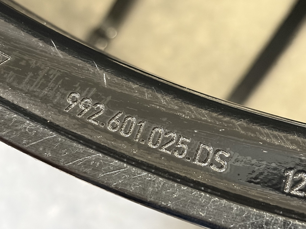 ORIGINAL 20 21 ZOLL PORSCHE 992.2 TURBO S FELGEN 992.601.025.DR 992.601.025.DS