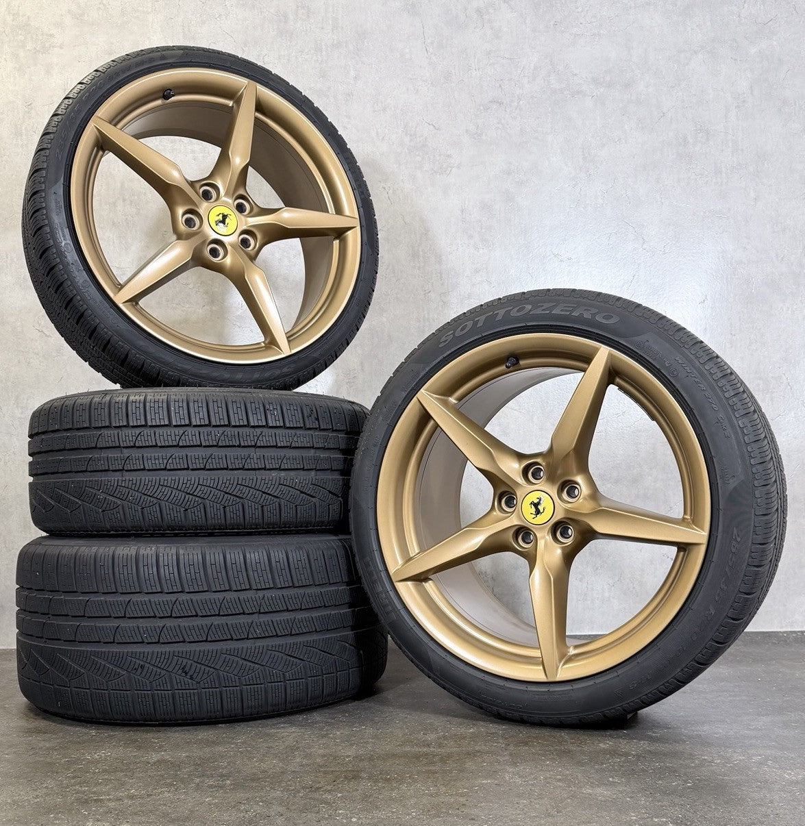 20 Zoll Winterräder original Ferrari F8 Tributo 307422 Winterreifen