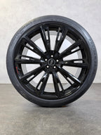 Audi Q8 SQ8 Felgen 23 Zoll 4M8 Sommerräder Trapezoid 4M8601025R schwarz glanz