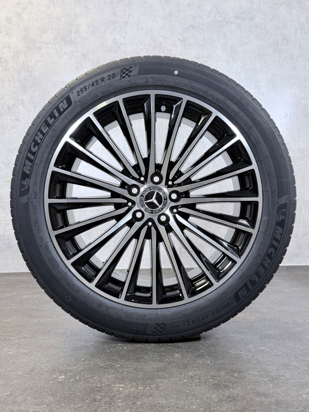 ORIGINAL MERCEDES 20 ZOLL GLC X254 C254 AMG FELGEN SOMMERREIFEN RDKS OEM BICOLOR