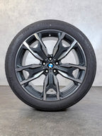 Original BMW X3 G01 X4 G02 20Zoll Felgen M787 8073791 8073792 Sommerreifen