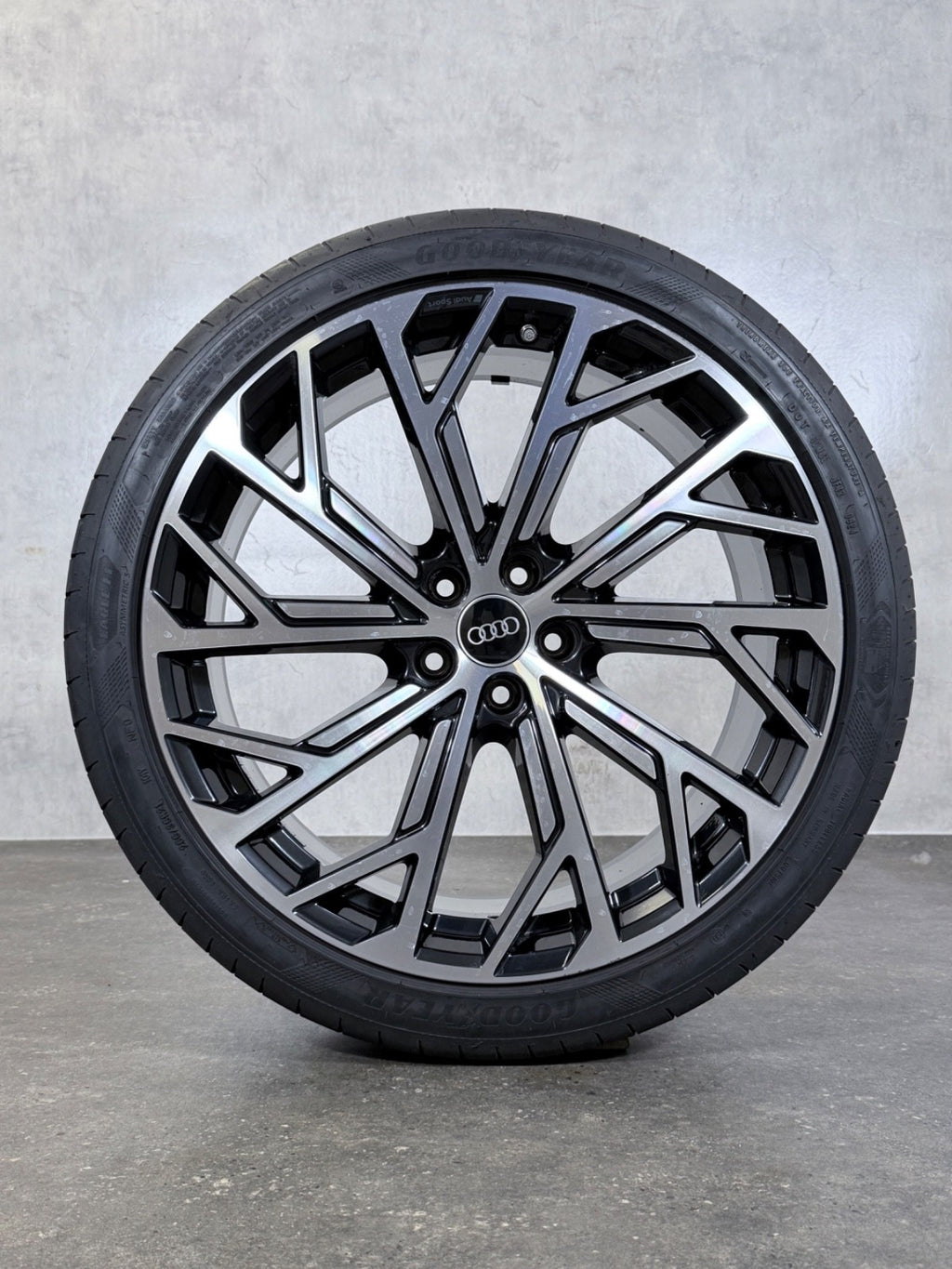 Audi A8 S8 Felgen 21 Zoll 4N D5 Sommerräder 4N0601025AF Evo Design schwarz