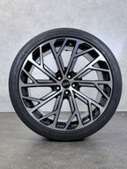 Audi A8 S8 Felgen 21 Zoll 4N D5 Sommerräder 4N0601025AF Evo Design schwarz