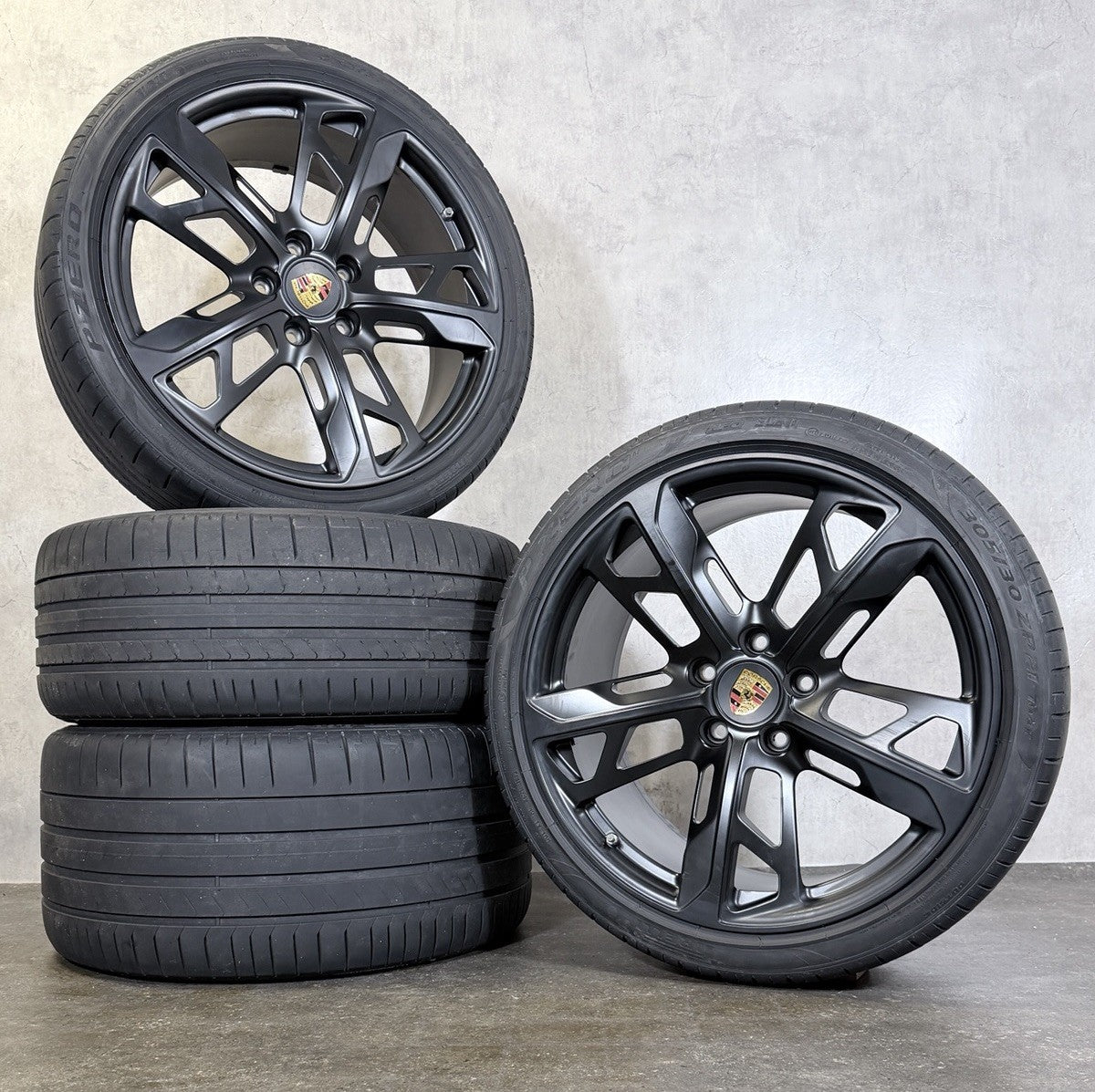 21" ORIG. PORSCHE TAYCAN CROSS TURISMO 4S TURBO S SOMMERRÄDER 9J1073660L BLACK