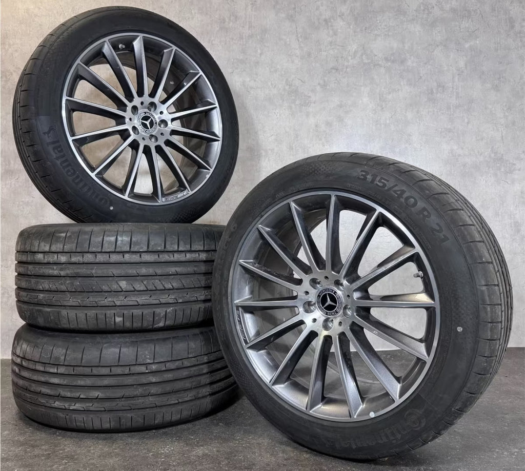 Original Mercedes Benz GLE V167 C167 21" AMG Sommerräder Felgen A1674013400 3500