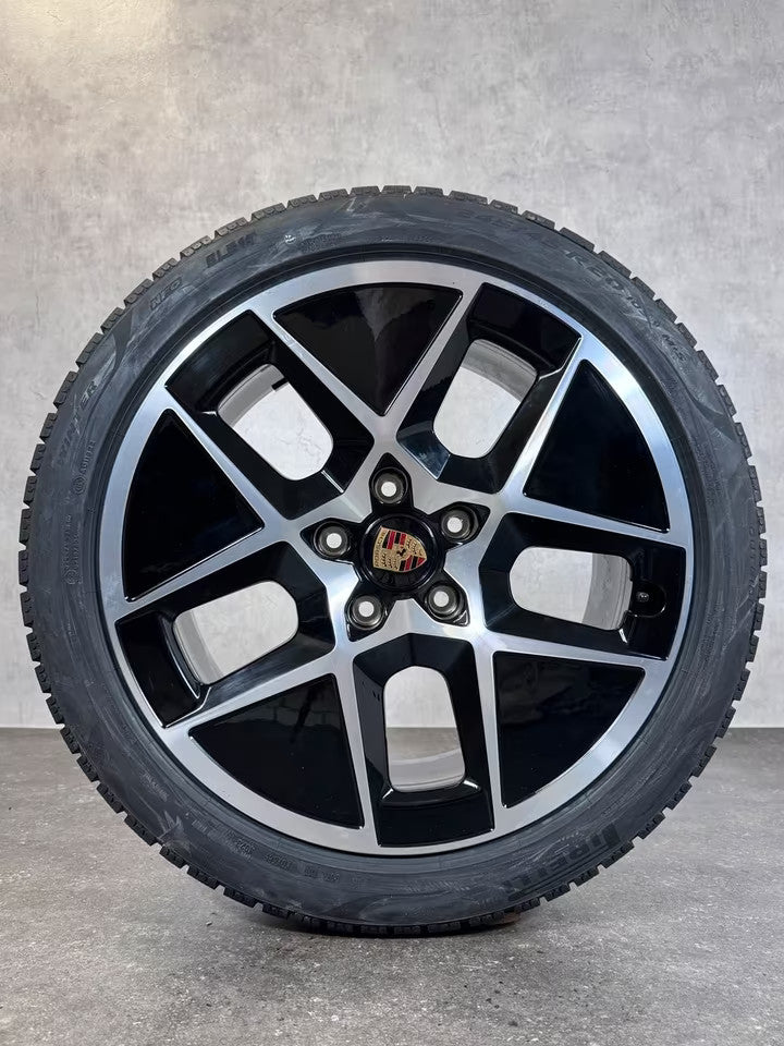 Porsche Taycan Winterräder 20 Zoll Original Turbo Aero Alufelgen Winterreifen