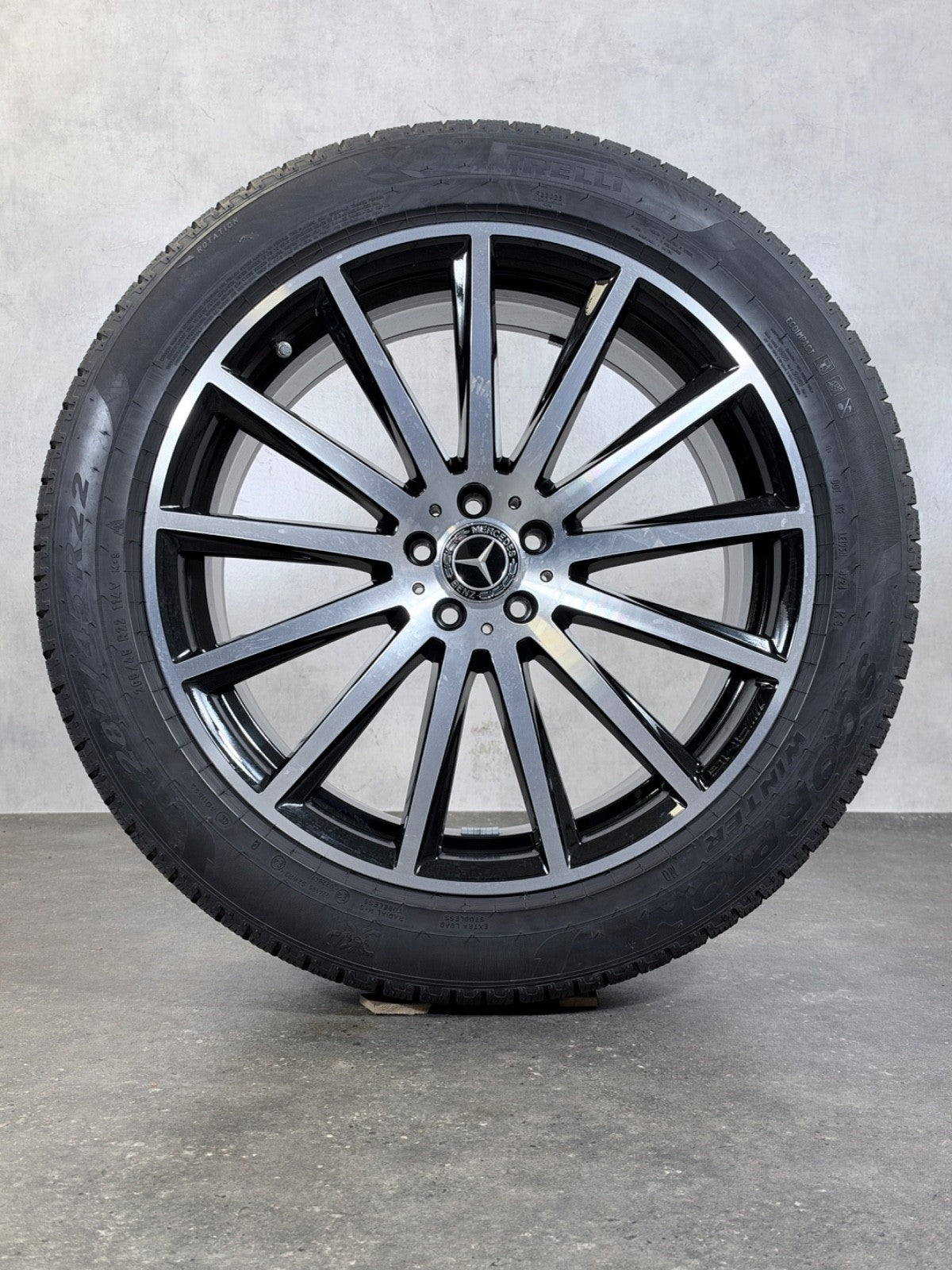 Original Mercedes GLS X167 22 Zoll AMG Winterräder A1674017500 DOT24 7mm