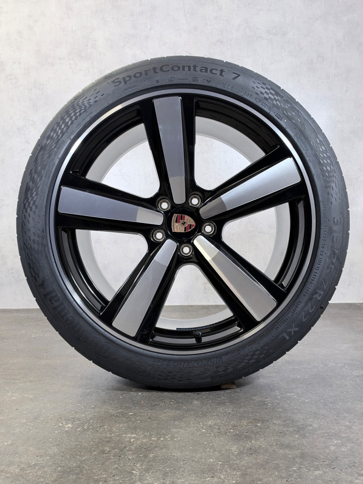 Sommerräder Cayenne Coupé E3-2 22" Original Exclusive Design Felgen 9YB