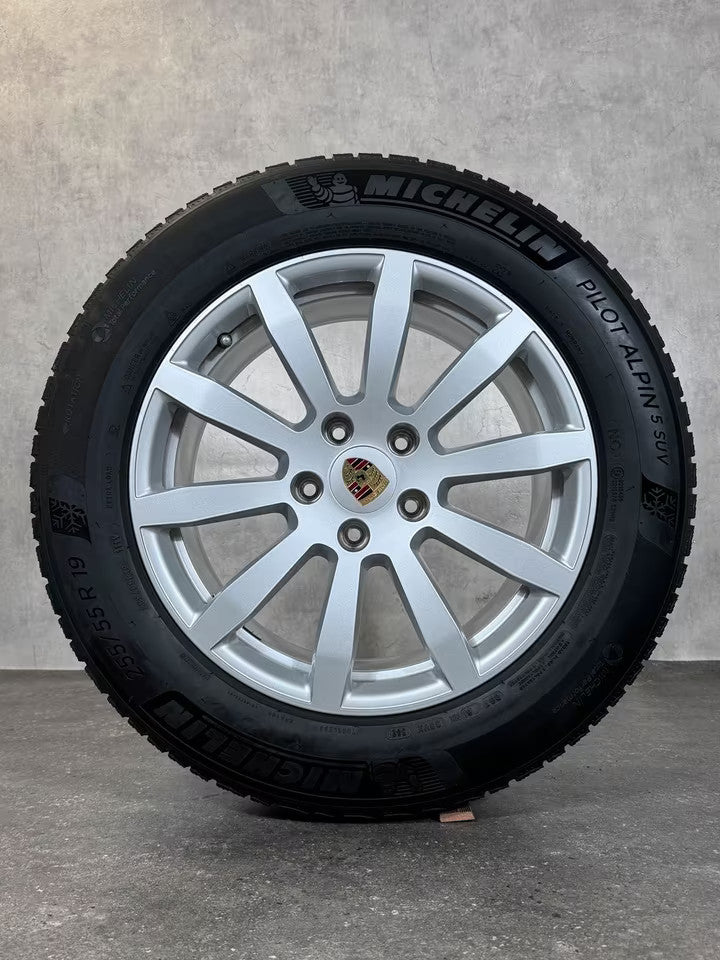 Original Porsche 19 Zoll Felgen Cayenne 9Y0  Winterreifen Winterräder