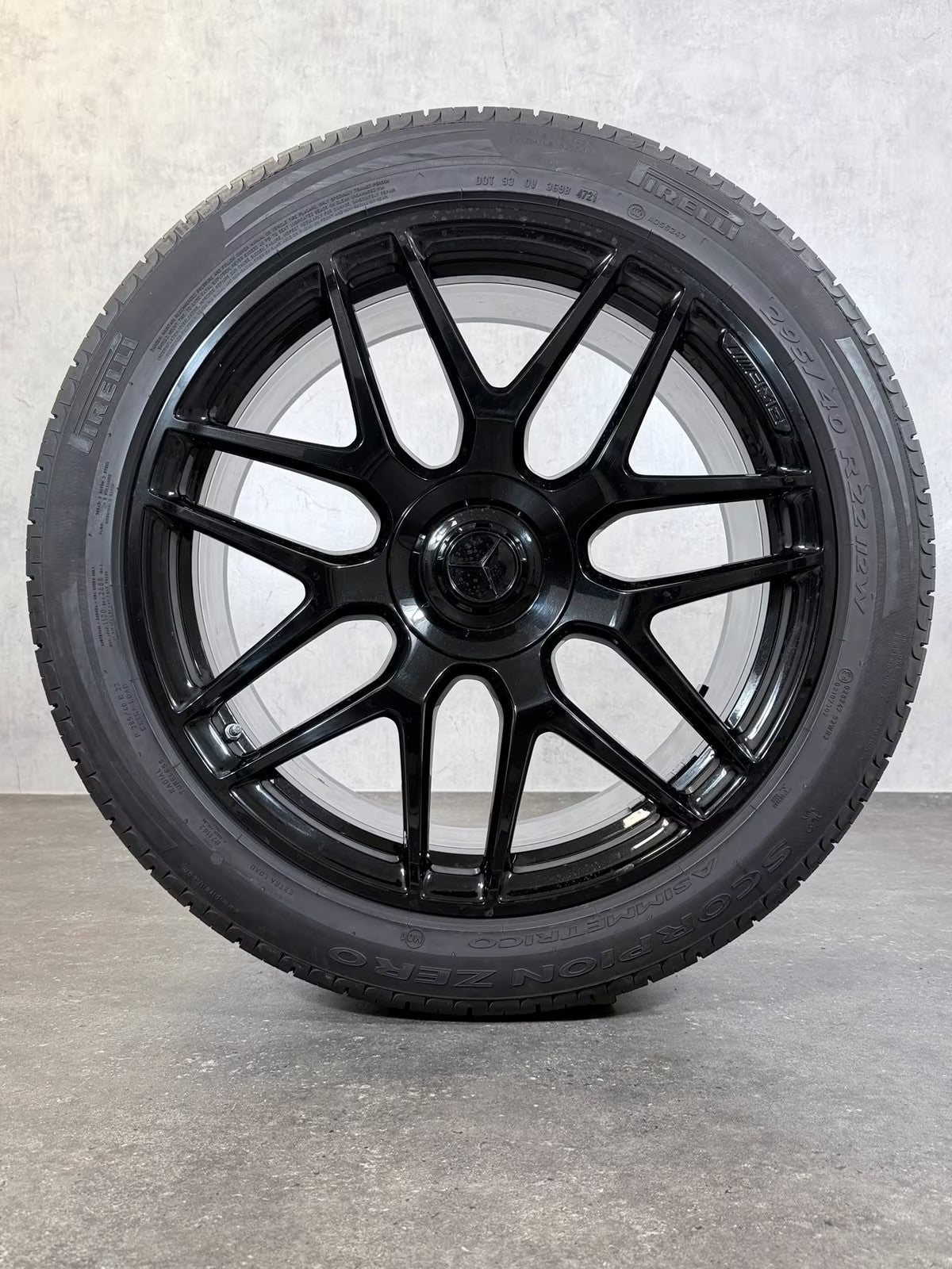 MERCEDES-BENZ G63 AMG W463A/W465 ORIGINAL SOMMERRADSATZ A4634012000 KREUZSPEICHE