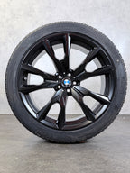 Original BMW Styling M755 X7 G07 22 Zoll Winterräder Alufelgen M V-Speiche 755M