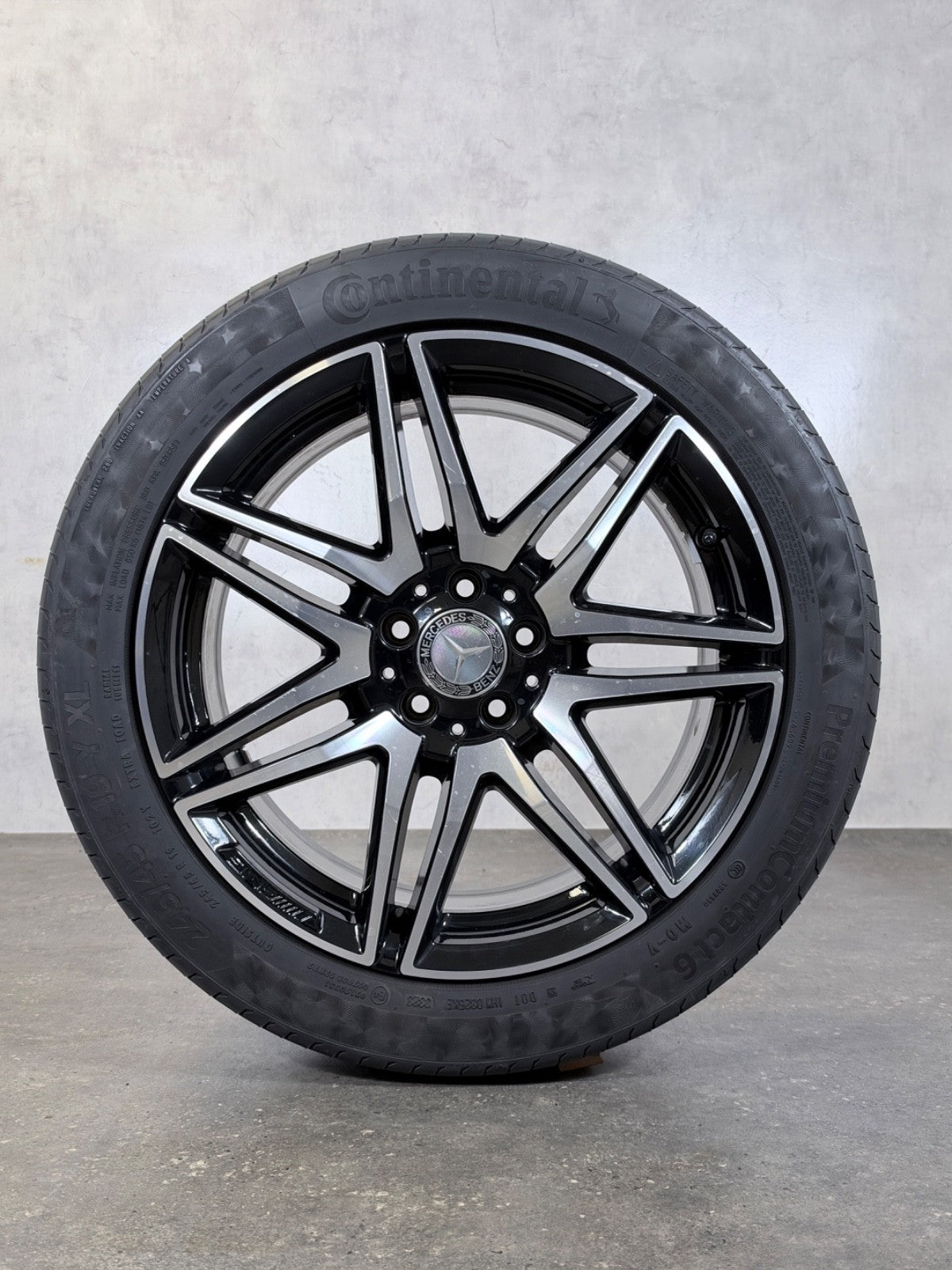 Mercedes V-Klasse AMG Sommerräder 19 Zoll W447 Felgen A4474015100 schwarz