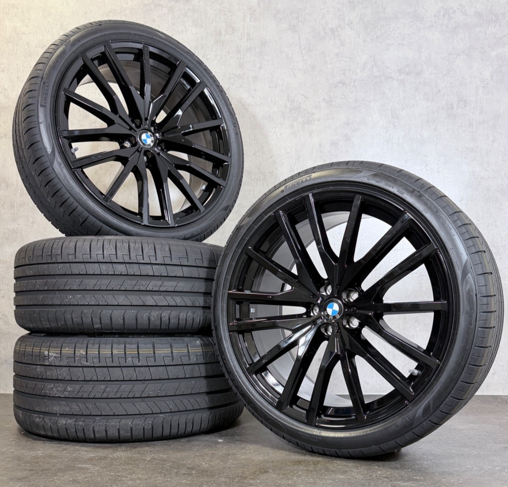 Original BMW M742 22 Zoll X5 G05 X6 G06 Sommerräder Styling M Doppelspeiche 742