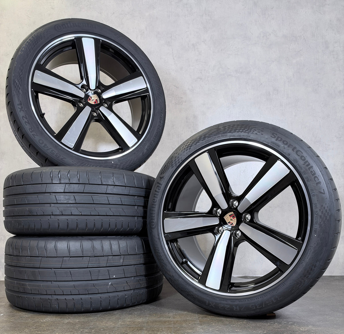 ORIGINAL 22 ZOLL PORSCHE CAYENNE COUPÉ E3-2 EXCLUSIVE SOMMERREIFEN