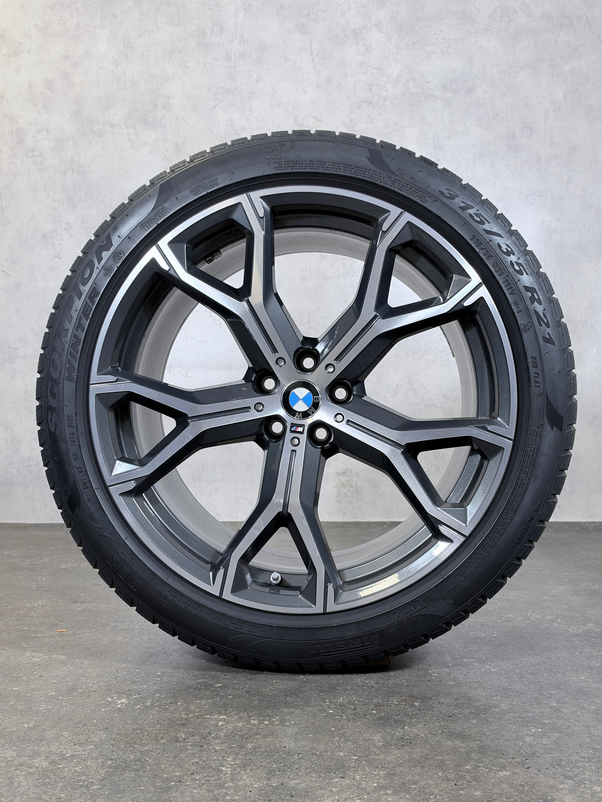 ORIGINAL 21 ZOLL BMW X5 G05 X6 G06 M 741 WINTERREIFEN