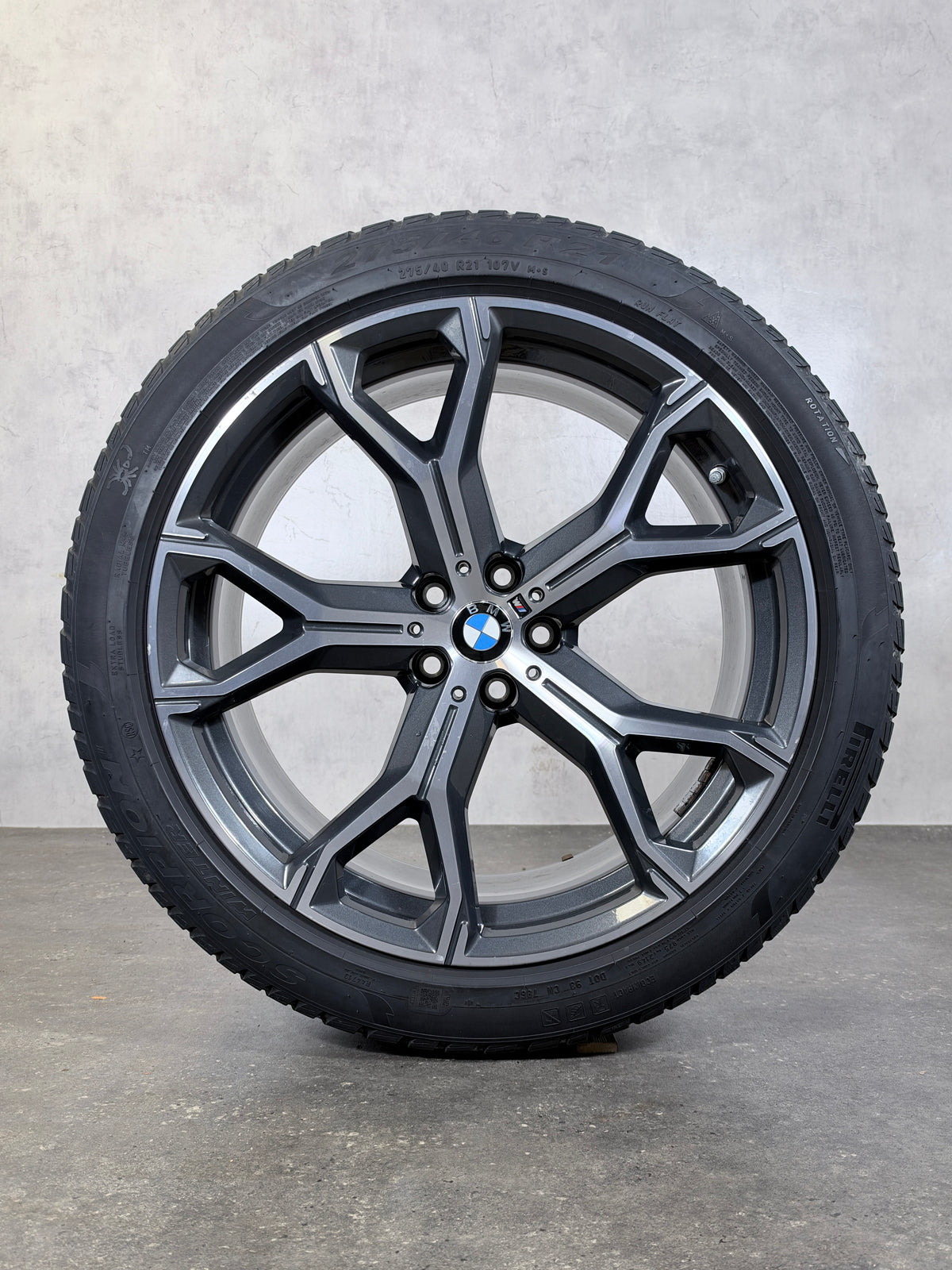 ORIGINAL 21 ZOLL BMW X5 G05 X6 G06 M 741 WINTERREIFEN