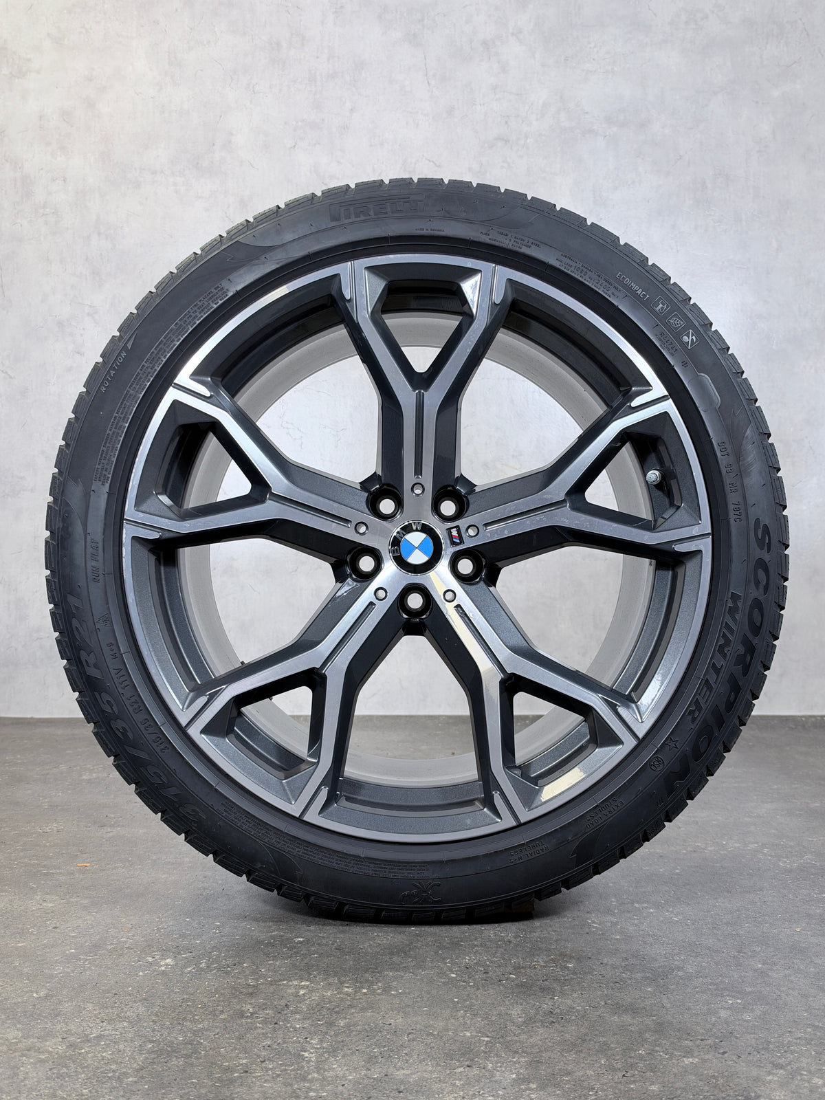 ORIGINAL 21 ZOLL BMW X5 G05 X6 G06 M 741 WINTERREIFEN